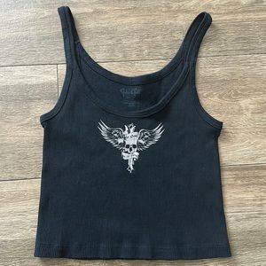 Brandy Melville Black Beyonca To God Tank Top